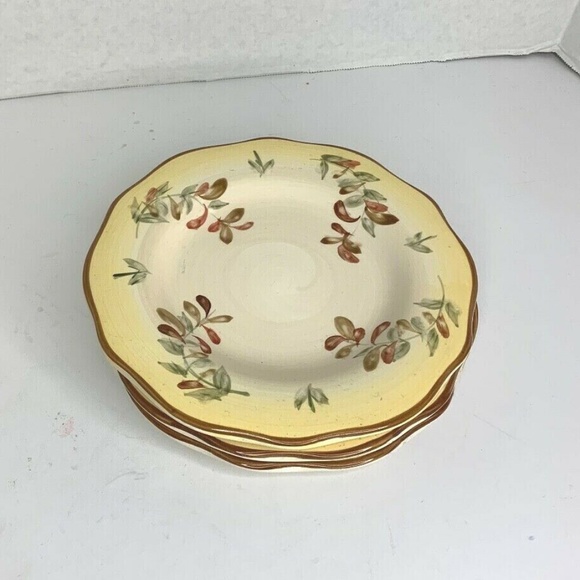 Better Homes and Gardens Salad Plate Lot of 3 Tusc